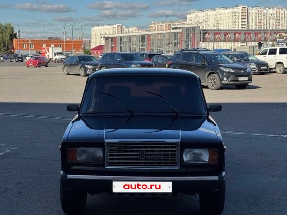 2011 Lada (ВАЗ) 2107, чёрный - вид 4