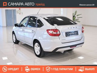 2022 Lada (ВАЗ) Granta Euro-2 I Рестайлинг, серебристый, 672000 рублей, вид 4