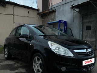 2007 Opel Corsa D, чёрный, 360000 рублей, вид 1