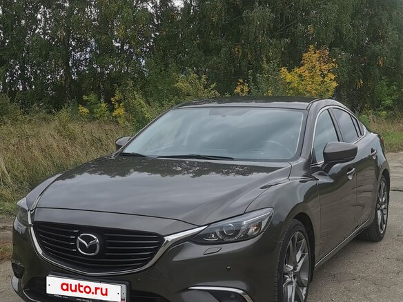 2016 Mazda 6 III (GJ) Рестайлинг, коричневый, 1890000 рублей - вид 1
