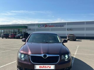 2010 Skoda Superb II, пурпурный, 670000 рублей, вид 2