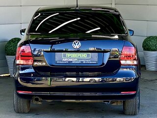 2019 Volkswagen Polo V Рестайлинг, чёрный, 1479000 рублей, вид 5