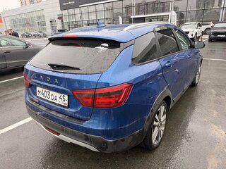 2020 Lada (ВАЗ) Vesta SW Cross I, синий, 990000 рублей, вид 4