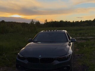 2017 BMW 4 серии Gran Coupe 430i F32/F33/F36 Рестайлинг, серый, 2600000 рублей, вид 4