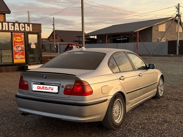 2003 BMW 3 серии 320i IV (E46) Рестайлинг, серебристый, 580000 рублей - вид 3