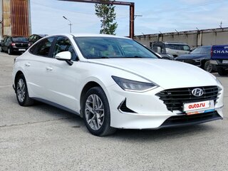 2021 Hyundai Sonata VIII (DN8), белый, 2160000 рублей, вид 2