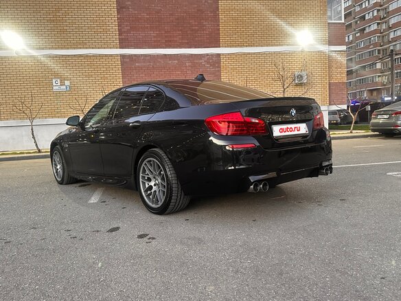 2015 BMW 5 серии 525d xDrive VI (F10/F11/F07) Рестайлинг, чёрный, 2200000 рублей - вид 7