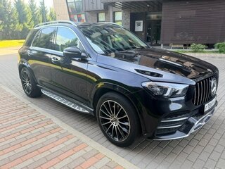 2021 Mercedes-Benz GLE 450 II (V167), чёрный, 6570000 рублей, вид 3