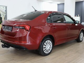 2021 Skoda Rapid II, красный, 1510000 рублей, вид 4