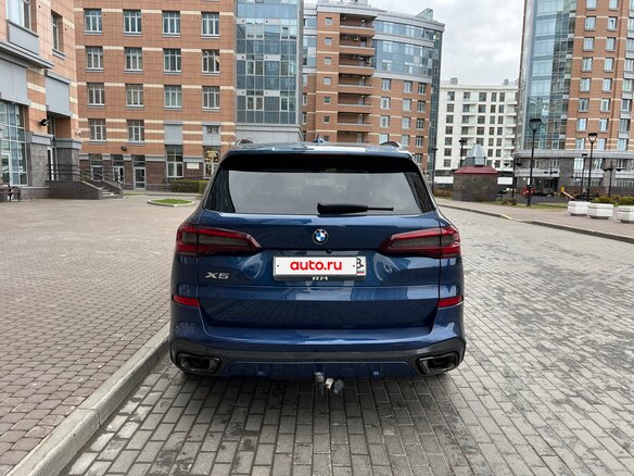 2021 BMW X5 30d IV (G05/G18), синий, 5500000 рублей - вид 5