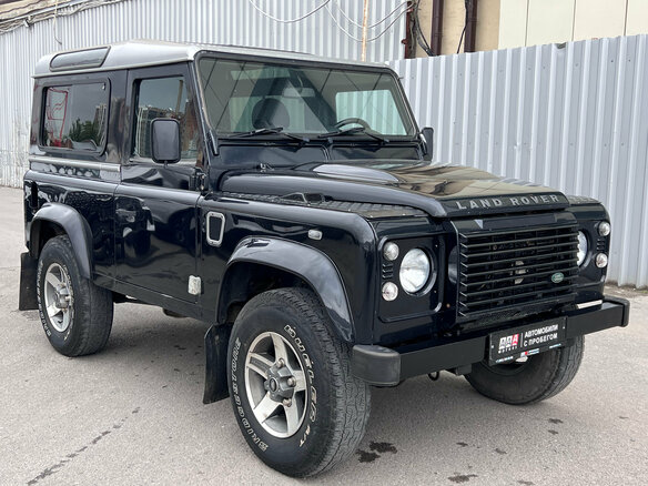 2011 Land Rover Defender 90 I Рестайлинг, чёрный - вид 2