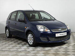 2008 Ford Fiesta Mk5, синий, 399585 рублей, вид 3