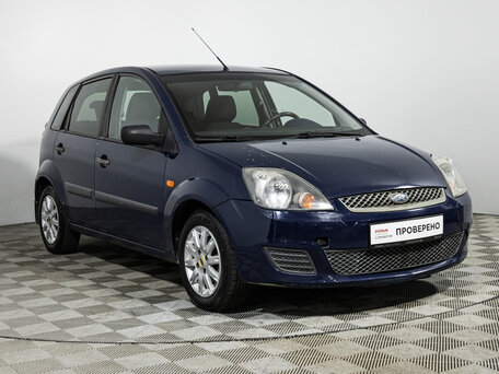 2008 Ford Fiesta Mk5, синий, 399585 рублей, вид 3