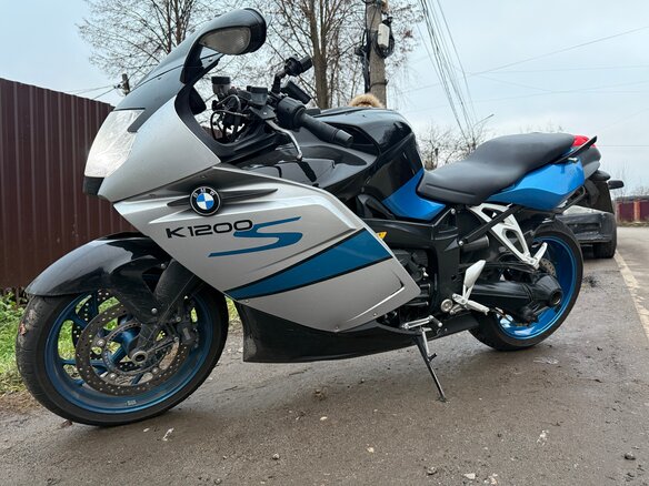 2006 BMW K 1200 S, синий, 600000 рублей - вид 6