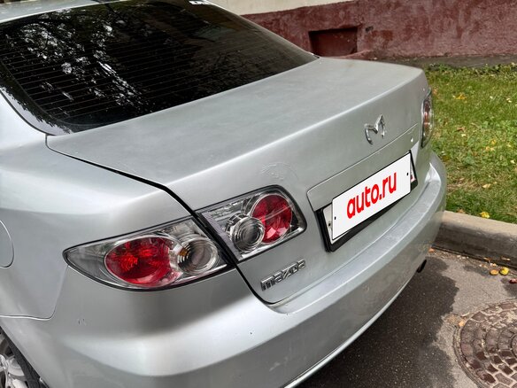 2005 Mazda 6 I (GG) Рестайлинг, серебристый - вид 3