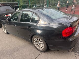 2008 BMW 3 серии 318i V (E90/E91/E92/E93), чёрный, 1300000 рублей, вид 3