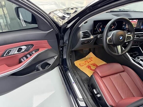 2023 BMW 3 серии 320i VII (G2x) Рестайлинг, чёрный, 2750000 рублей - вид 8