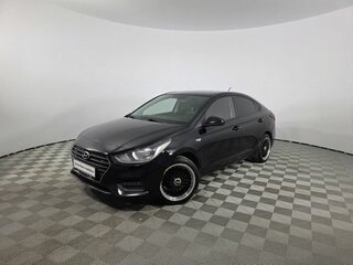 2018 Hyundai Solaris II, чёрный, 1180000 рублей, вид 1