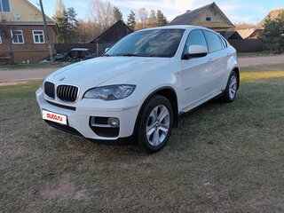 2012 BMW X6 30d I (E71) Рестайлинг, белый, 2350000 рублей, вид 1