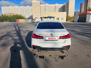 2020 BMW 5 серии 520d xDrive VII (G30/G31/G38) Рестайлинг, белый, 4249000 рублей, вид 5