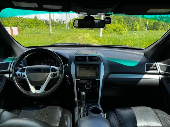 2013 Ford Explorer Sport V, чёрный, 1790000 рублей - вид 5