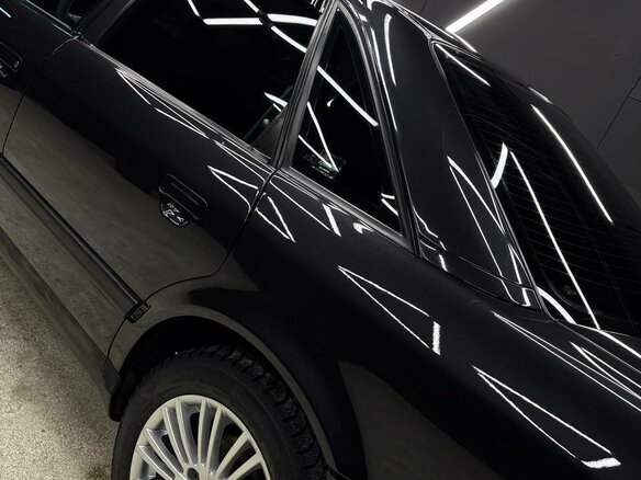 1993 Audi 100 IV (C4), чёрный, 750000 рублей - вид 9