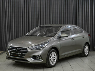 2019 Hyundai Solaris II, коричневый, 1130000 рублей, вид 1