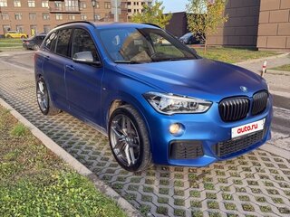 2019 BMW X1 20i xDrive II (F48), синий, 2700000 рублей, вид 3