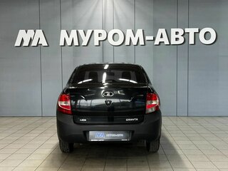 2013 Lada (ВАЗ) Granta I, чёрный, 270000 рублей, вид 2