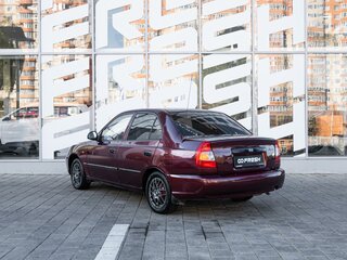 2008 Hyundai Accent ТагАЗ II, красный, 398000 рублей, вид 2