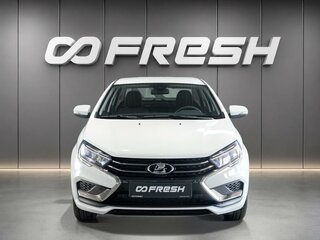 2024 Lada (ВАЗ) Vesta I Рестайлинг (NG), белый, 1379000 рублей, вид 2