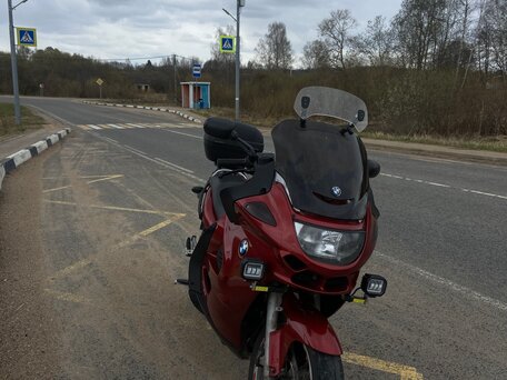 2002 BMW K 1200 RS, красный, 380000 рублей, вид 3