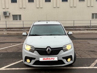 2019 Renault Logan II Рестайлинг, белый, 525000 рублей, вид 1
