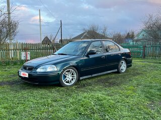 1996 Honda Civic VI, зелёный, 375000 рублей, вид 2