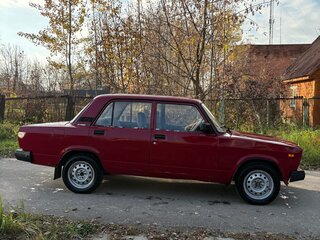 2007 Lada (ВАЗ) 2107, пурпурный, 130000 рублей, вид 4
