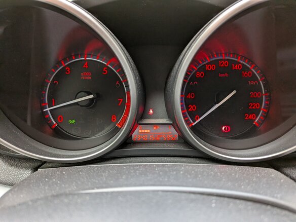 2009 Mazda 3 II (BL), серый, 820000 рублей - вид 8