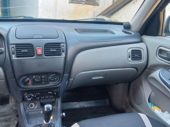 2002 Nissan Almera II (N16), зелёный, 350000 рублей - вид 6