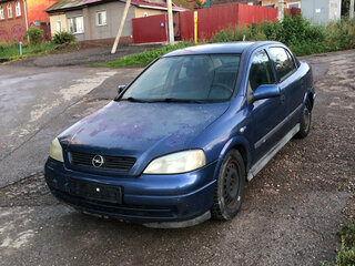 2002 Opel Astra G, синий, 230000 рублей, вид 4