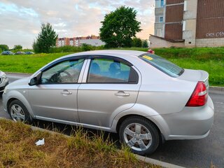 2008 Chevrolet Aveo I Рестайлинг, серебристый, 285000 рублей, вид 4
