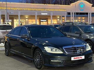 2012 Mercedes-Benz S-Класс 500 Long V (W221) Рестайлинг, чёрный, 1750000 рублей, вид 4