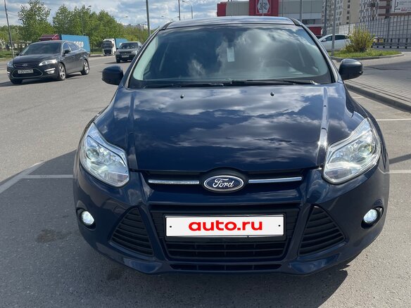 2012 Ford Focus III, синий - вид 3