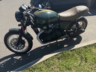 2014 Triumph Thruxton, зелёный, 599000 рублей, вид 5