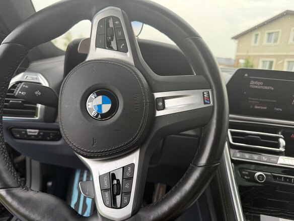 2022 BMW 8 серии 840d xDrive II (G14/G15/G16), чёрный, 8700000 рублей - вид 13
