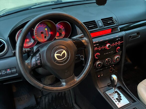 2008 Mazda 3 I (BK) Рестайлинг, серый - вид 8