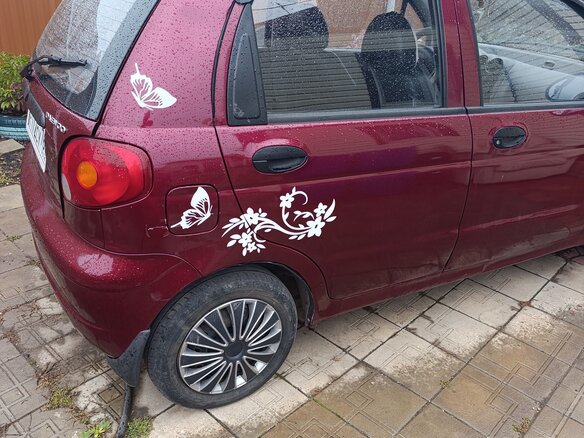 2005 Daewoo Matiz I Рестайлинг, красный, 260000 рублей - вид 1