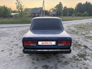 2005 Lada (ВАЗ) 2107, синий, 130000 рублей, вид 5