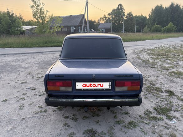 2005 Lada (ВАЗ) 2107, синий - вид 4