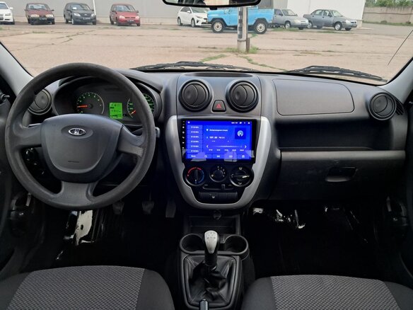 2016 Lada (ВАЗ) Granta I, серебристый - вид 13