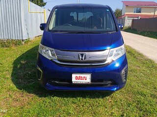 2015 Honda Stepwgn V, синий, 1530000 рублей, вид 1