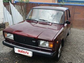 2005 Lada (ВАЗ) 2107, пурпурный, 150000 рублей, вид 3